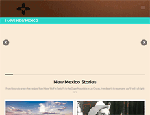 Tablet Screenshot of ilovenewmexicoblog.com